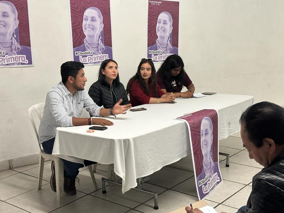En Michoacán seguimos revolucionando conciencias. Desde Maravatio las juventudes estamos con @Claudiashein 👊🏻❤️🇲🇽

#CaminemosJuntos 
#LaPrimera