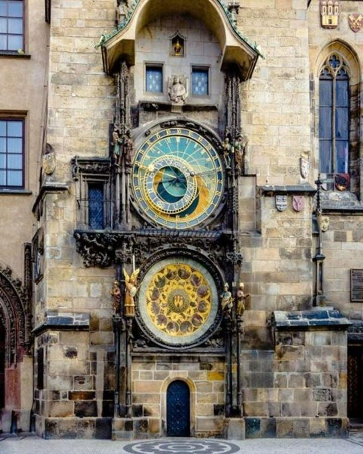 World's Oldest Astronomical Clock In Prague.