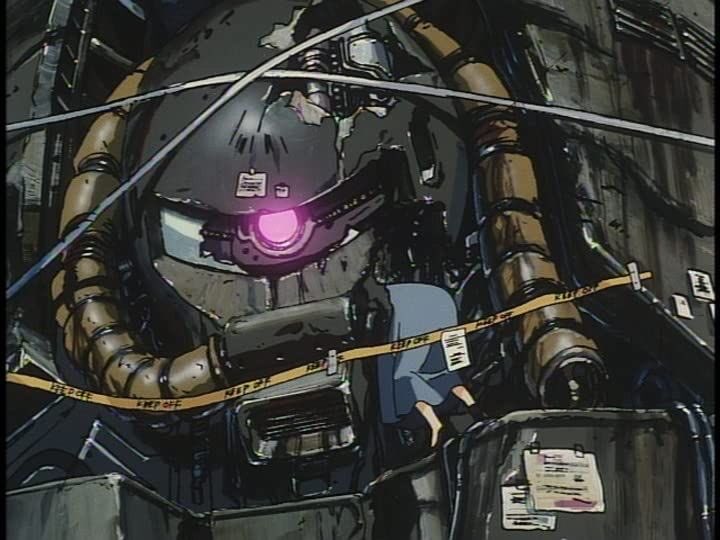 I know this is just a small scene, but the Zaku here looks really badass.