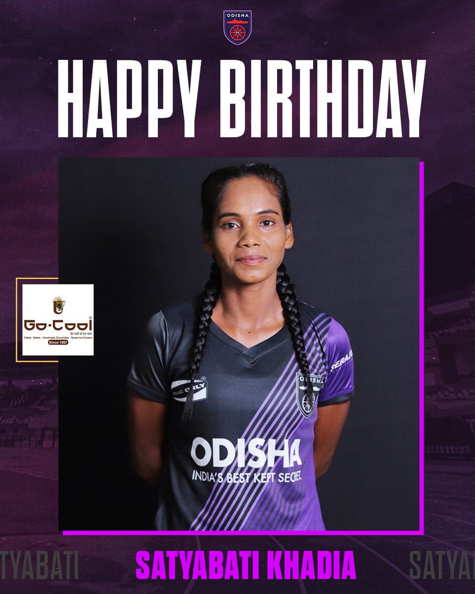 OdishaFCW's tweet photo. Many happy returns of the day, Satya! ��🎂

#OFCW #AmaTeamAmaGame #KalingaWarriors #SatyabatiKhadia #GoCool https://t.co/7gPK2BBxyL