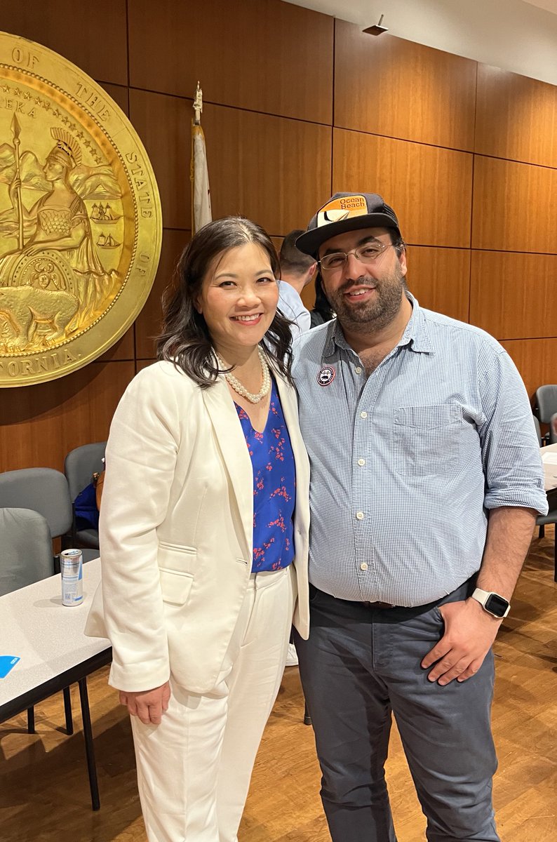 I’m so fucking proud of my good friend, my longtime fellow @uniteddemclubsf board member, and now the newest chair of the @SFDemocrats, @NancyTungSF Congratulations on becoming chair Nancy, you’re going to do great things for the SF Democratic Party and for San Francisco 🙌🏽🙌🏽🙌🏽