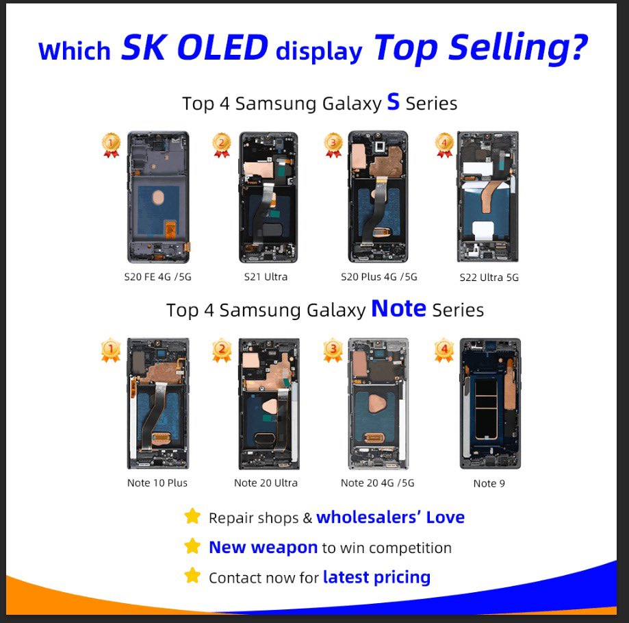 AlexElekworld's tweet image. Update price for Samsung screen 
More info pls DM 
#samsunglcd #samsungscreen #samsungs24 #samsungrepair #samsjngfix #samsungrepairparts #s24ultra #S25