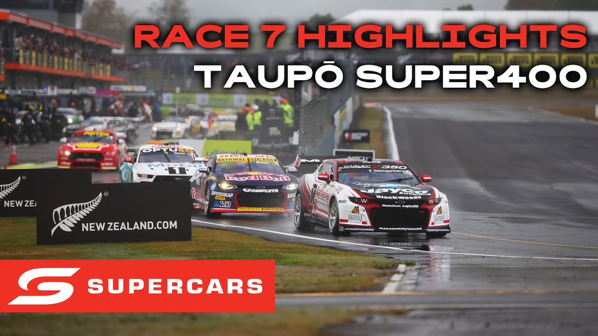 Race 7 Highlights - ITM Taupō Super400 | 2024 Repco Supercars Championship dlvr.it/T5lxPz #Supercars #V8SC