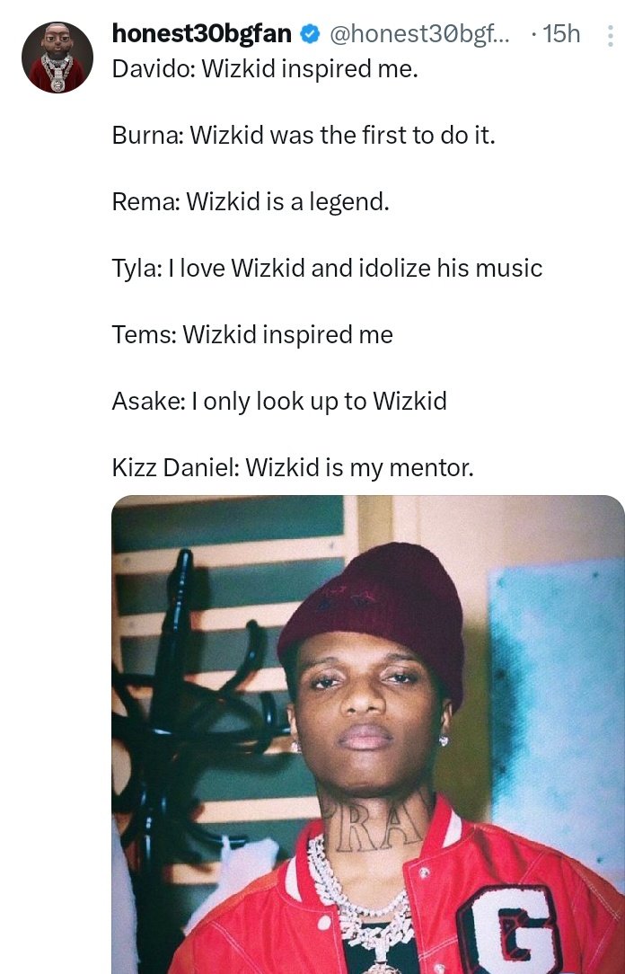 Fun Fact: Wizkid gave BurnaBoy his first arena performance (O2)