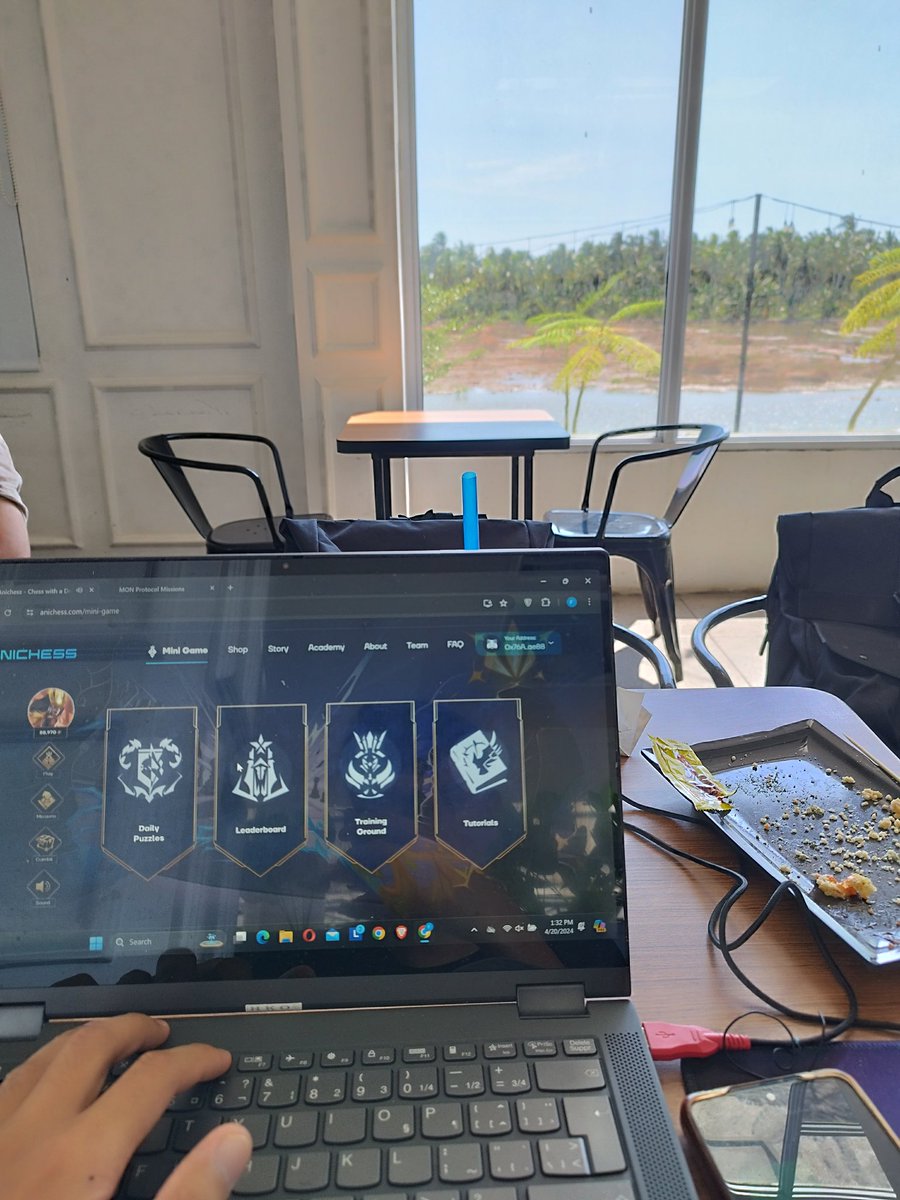 dicka_riyan's tweet image. Playing @AnichessGame 

#chesswithadropofmagic 
#anichessgame