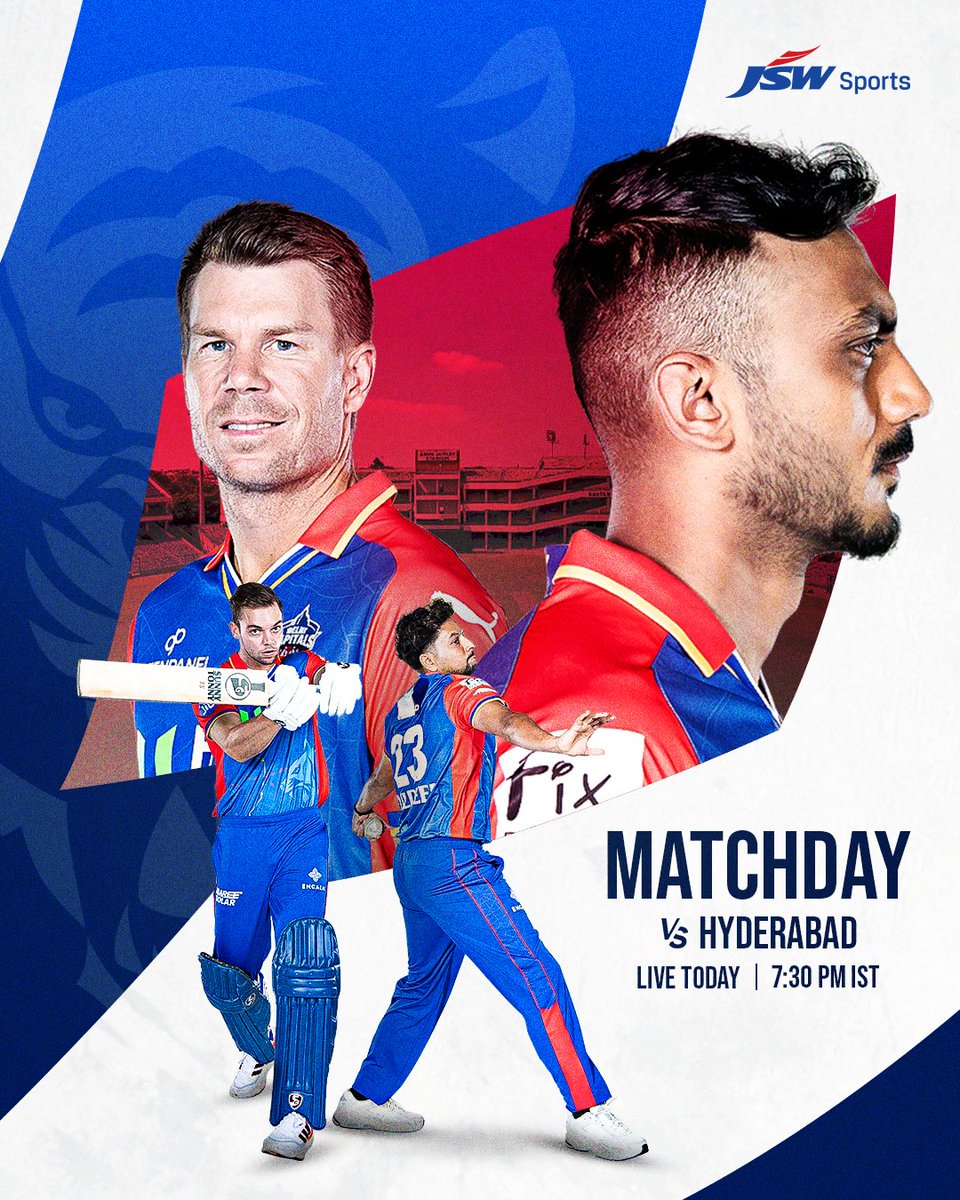 Back to the heartland! 🏟 @DelhiCapitals make a triumphant return to the Arun Jaitley Stadium, ready to ignite the pitch against Hyderabad. ⚔ #YehHaiNayiDilli #DVvSRH #TATAIPL #BetterEveryDay