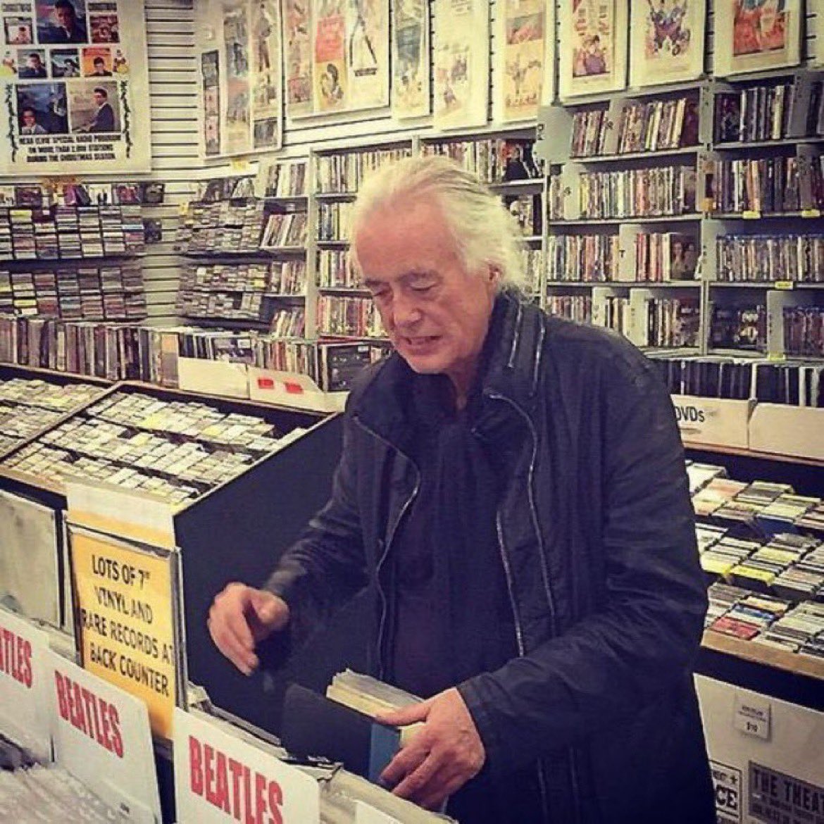 "I've never stopped listening to vinyl. I was very disappointed when the CDs came out because I didn't like the way they sounded. So much was lost with CDs, and then MP3s, they took away much of the depth.  The album's not dead for me; I still buy vinyl albums.” - Jimmy Page