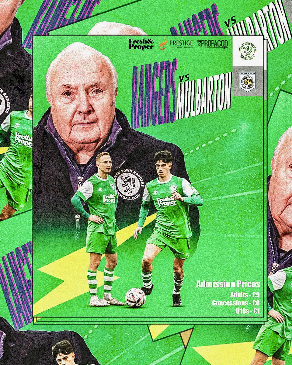 MATCHDAY 🟢

Today sees us at home for the final time this season against <a href="/MulbartonFC/">Mulbarton FC (Men’s)</a>. Get down to support the lads and vote for your player of the season.