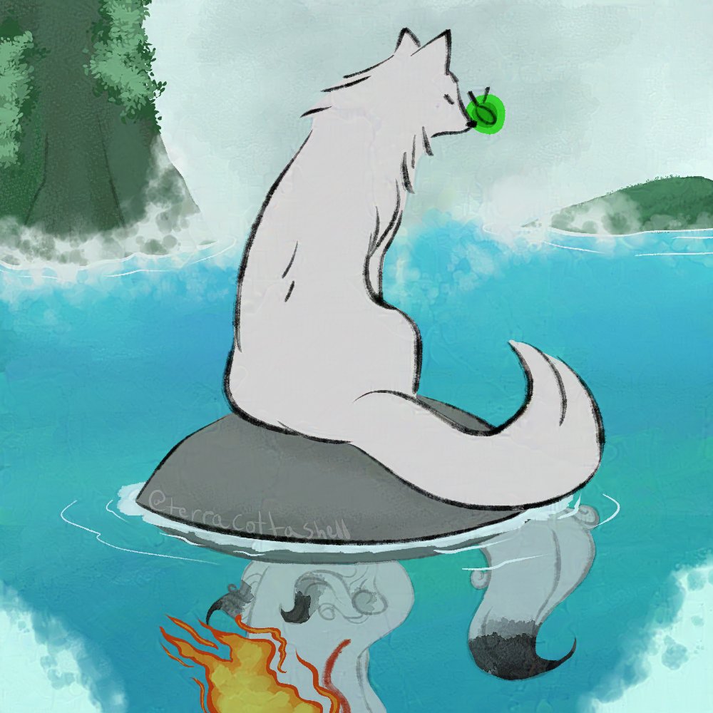 a white wolf
happy anniversary to a life changing experience!
#Okami #大神