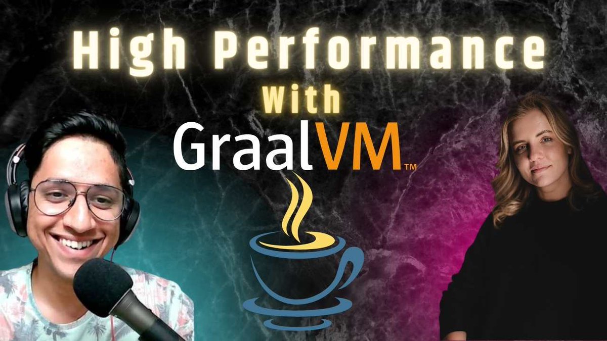 🚨 High Performance with #GraalVM is released🚨 yes - new episode with @alina_yurenko is now live and is available to watch on #TheGeekNarrator youtube channel. This episode will give you a good idea about: - What is #graalvm? - When you should and shouldn't use GraalVM?