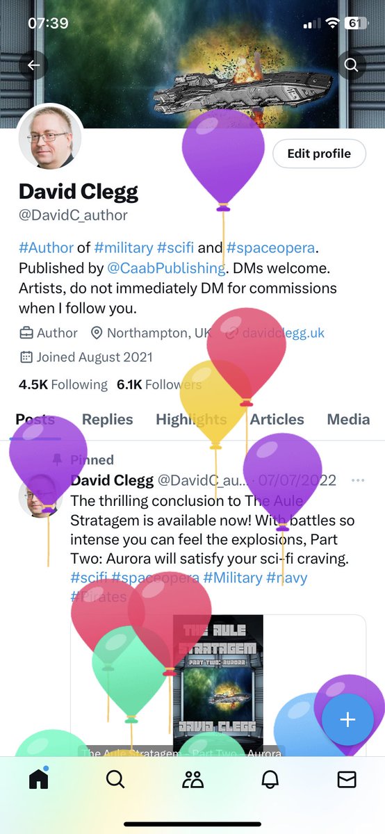 Balloons again. Must be my birthday or something. #WritingCommunity #authorlife