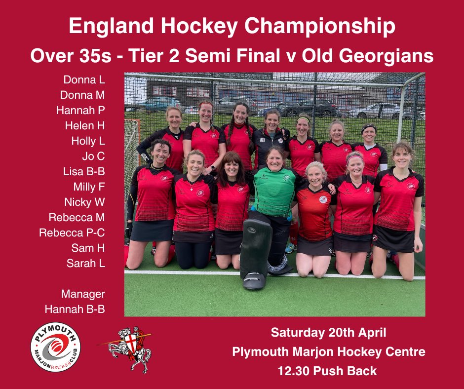 PlymouthLionsHC's tweet photo. Semi final time 💪🏑

#PMHC

@OldGeorgiansHoc @swsportsnews @PLsportsnews https://t.co/qlcsfw7aOn
