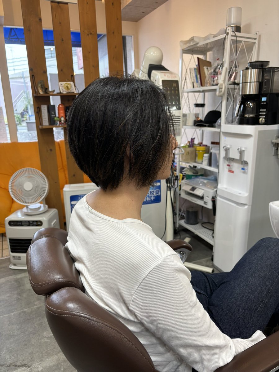 断髪式を敢行しました。
超さっぱり✨

←before
→after