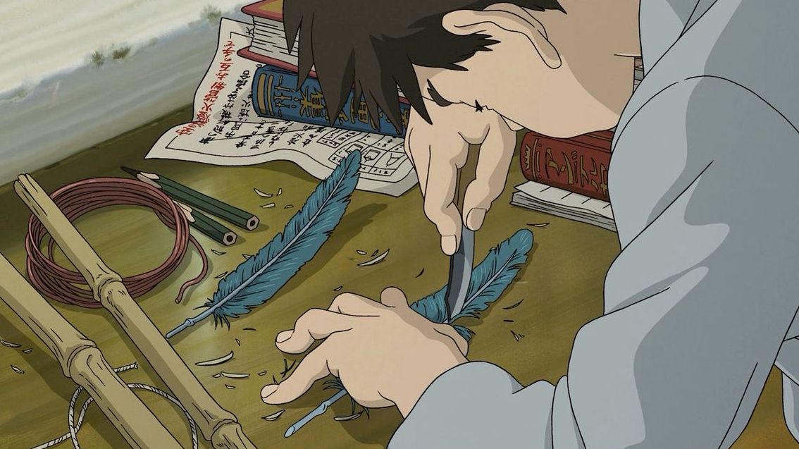anime_'s tweet image. The Boy and the Heron (2023).