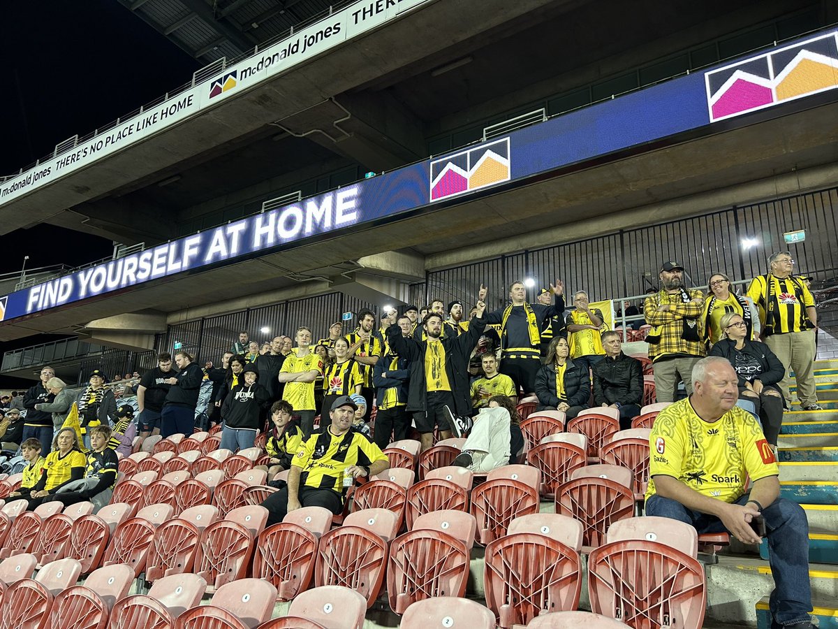 Thank you for coming to the match last night Little @cornerofyellow 🙌 Last night's Little Corner of Yellow featured travelling fans from Victoria, New South Wales, Brisbane, Canberra, New Zealand and Western Australia! 🤩 See 𝘆𝗼𝘂🫵 in the stands next Saturday at @skystadium