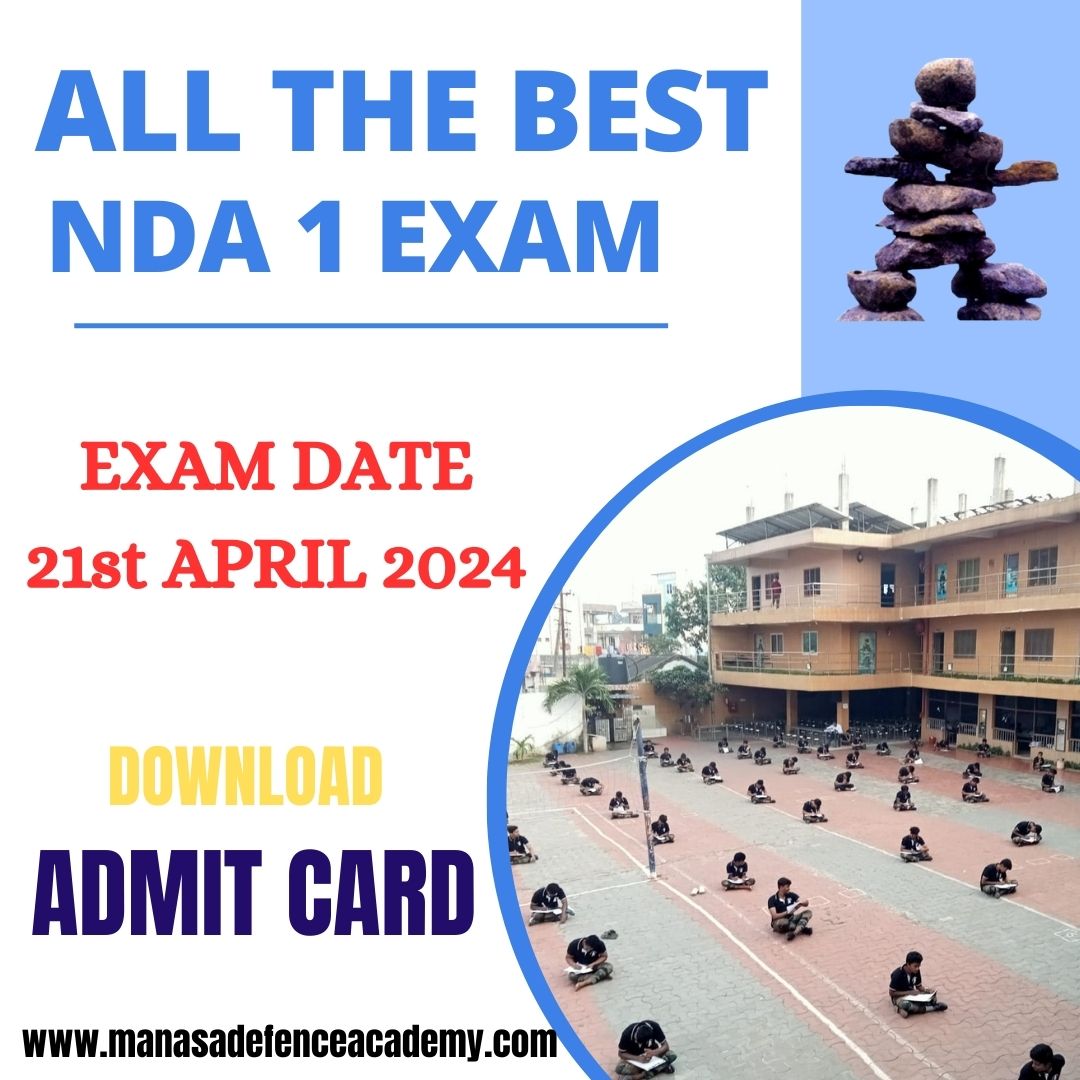 For all the best NDA Aspirants for NDA Exam#upscexam #ndaadmitcard #ndaaspirants #examtips

Call: 77997 99221
Web: manasadefenceacademy.com

#ndaexam #ndaaspirants #ndapreparation #examtips #examstrategies #defenceacademy #ndastudymaterials #nda2021 #exam pattern #examsyllabus