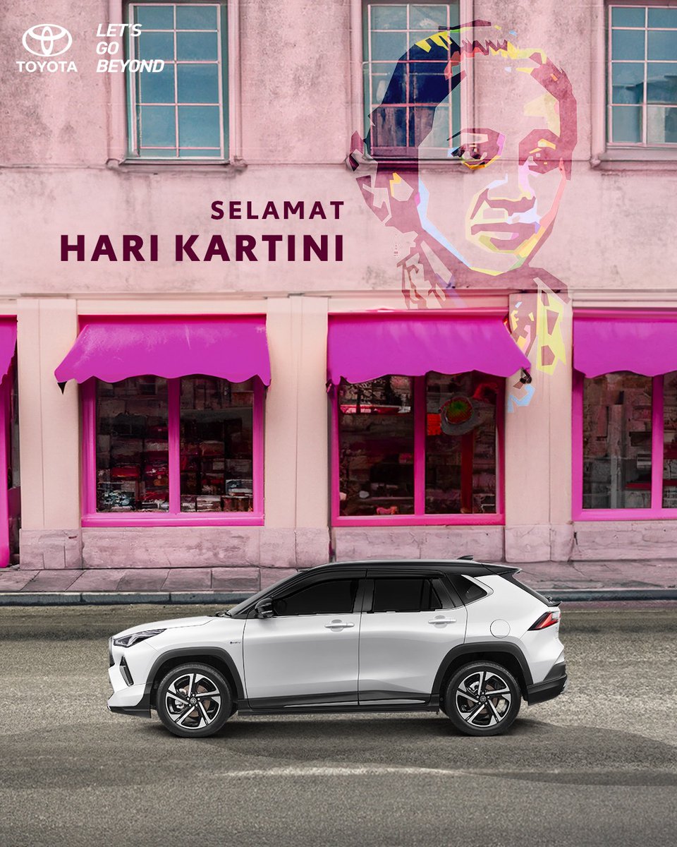 Selamat Hari Kartini! Dengan memperingati semangat juangnya untuk wanita Indonesia, marilah kita terus berkarya dan berprestasi untuk masa depan. #ToyotaIndonesia