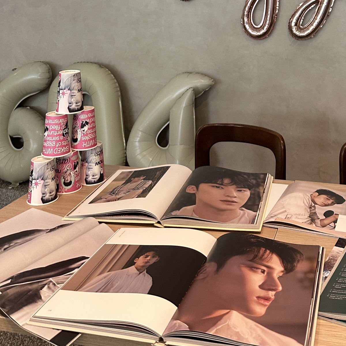 Here at open house mingyu!! #NowServing_Aries