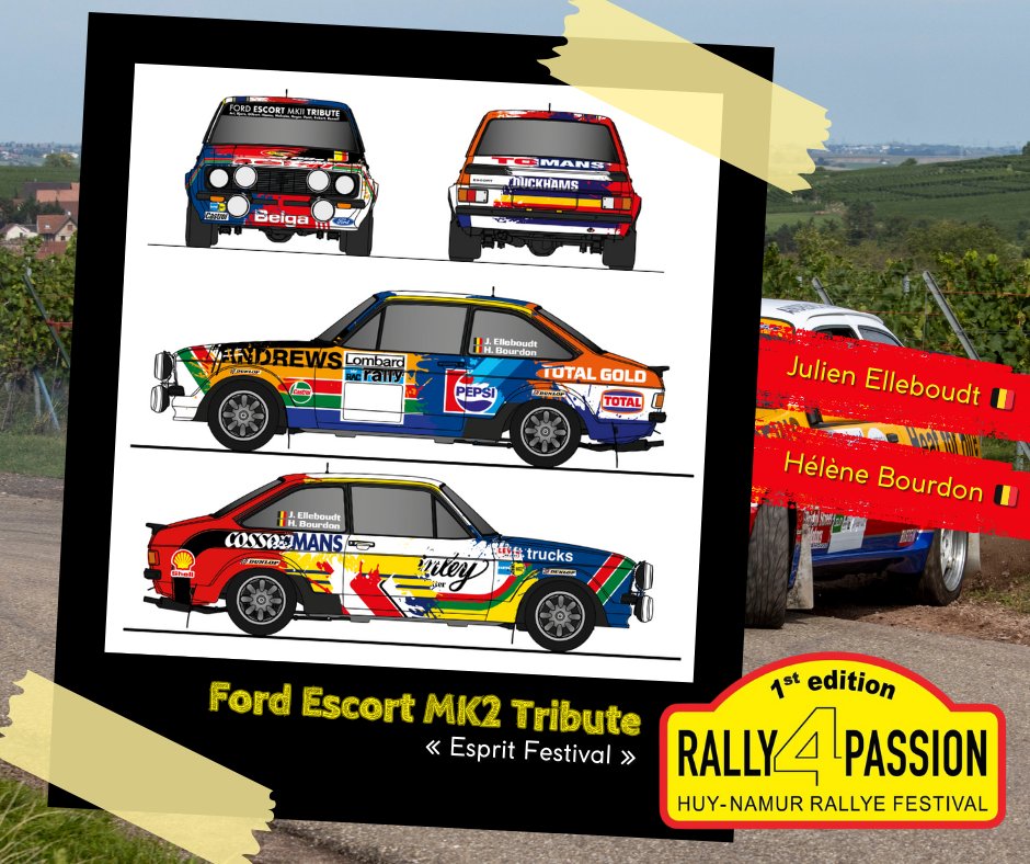 😎 Ford Escort Mk2 Tribute <a href="/Rally4Passion/">Rally 4 Passion</a>