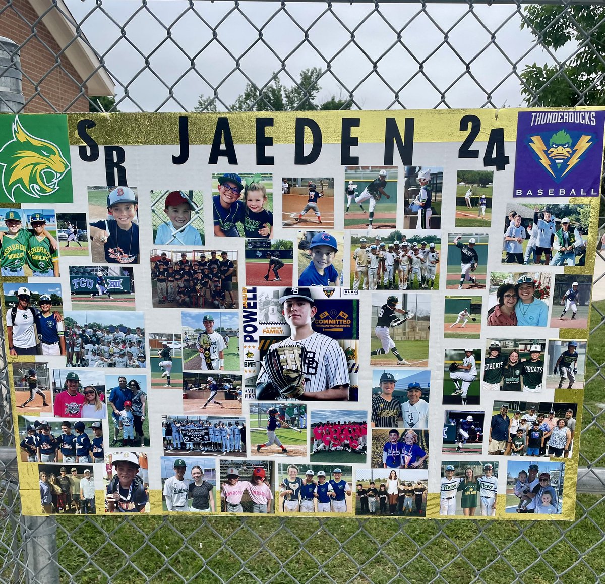 BaseballBobcats's tweet photo. Had one senior player and two managers recognized at senior night! Couldn’t ask for a better person to represent bobcat nation &amp; our program than @JaedenPowell17 He will do great things in his next chapter @DucksBsb next fall but he still has some unfinished business as a bobcat! https://t.co/KWPRMSeWQb
