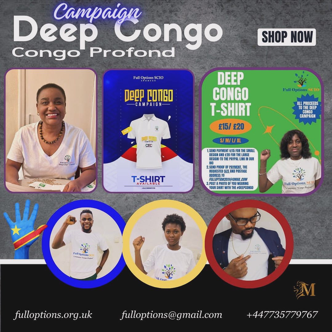 #DeepCongo We are approaching the beginning of our campaign next month in Great #Katanga region . We will be at #lubumbashi #kalemie #kolwezi and #Kamina Support #CongoProfond @DKAYEMBE @DeboraK_RDC @Genocost @CAYPBLOG @misswite