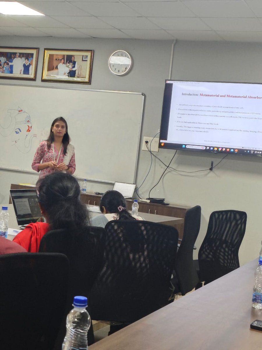 KiitSoe's tweet photo. The School of Electronics Engg, KIIT, congratulates Ph.D. Scholar Ms. Shruti for his Open Defense  .
 Supervisor: Prof.Sasmita Pahadsingh
Co-Supervisor:Prof. Bhargav Appasani 
 VC nominee:Prof.G. B. Mund 
External Examiner:Prof. Runa Kumari  Asso. Prof.,  BITS Pilani Hyderabad https://t.co/MKo4gvQg3W