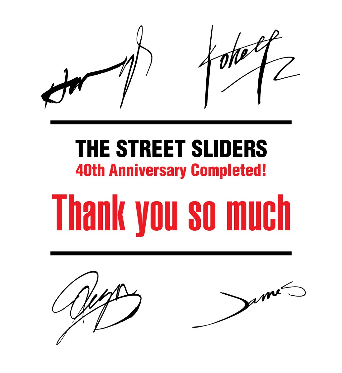 【新品】 The Street Sliders 40th Anniversary The Street Sliders 40th Anniversary Final Special GIG「enjoy the
