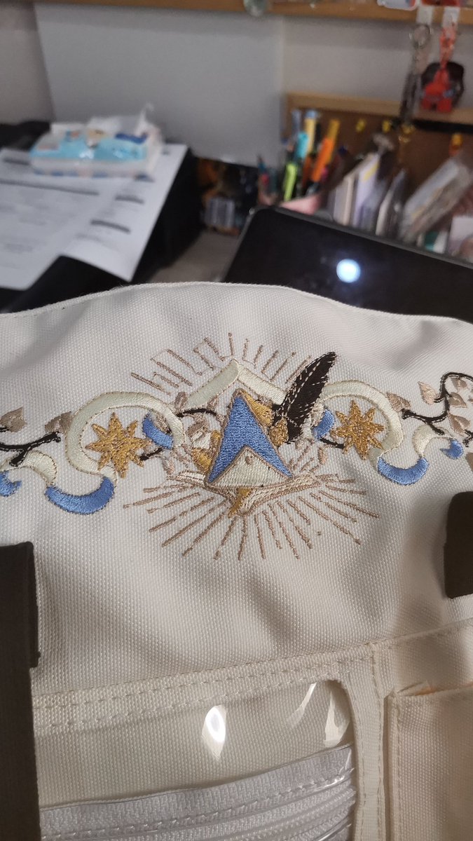 the embroidery 🤩