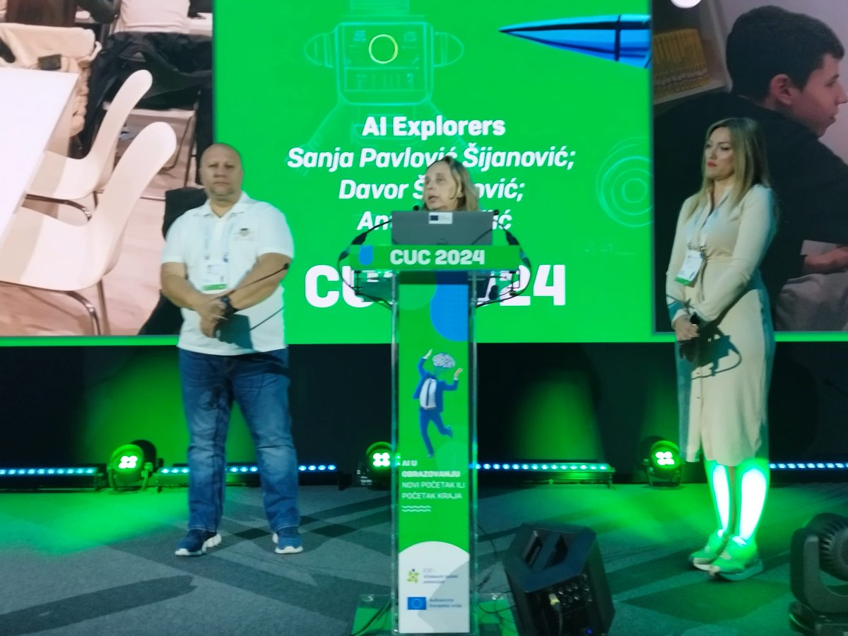 #AI u #obrazovanju - Novi početak ili početak kraja <a href="/CARNET_CUC/">CUC 2024</a> konferencija za korisnike #CUC2024 Predstavljamo #AIExplorers &amp; obrazovanje u digitalnom dobu 
#Rovinj 18. i 19. travnja 2024.
#ai #umjetnainteligencija #obrazovanje #carnet
