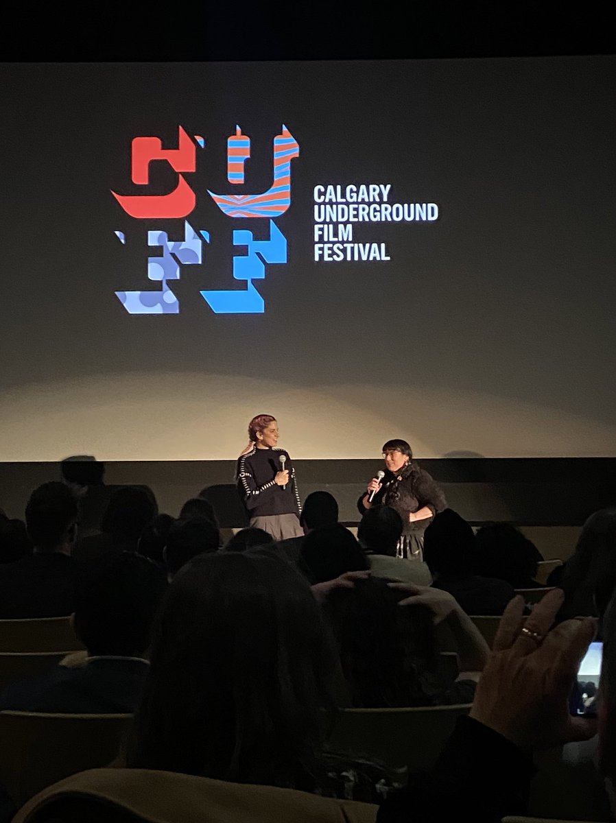 TheCinemaTime's tweet photo. #Humane is a wickedly thrilling film with an electric cast. The audience and I had a blast. @caitcronenberg created such a neat and entertaining film. https://t.co/JF9HDq2sAJ