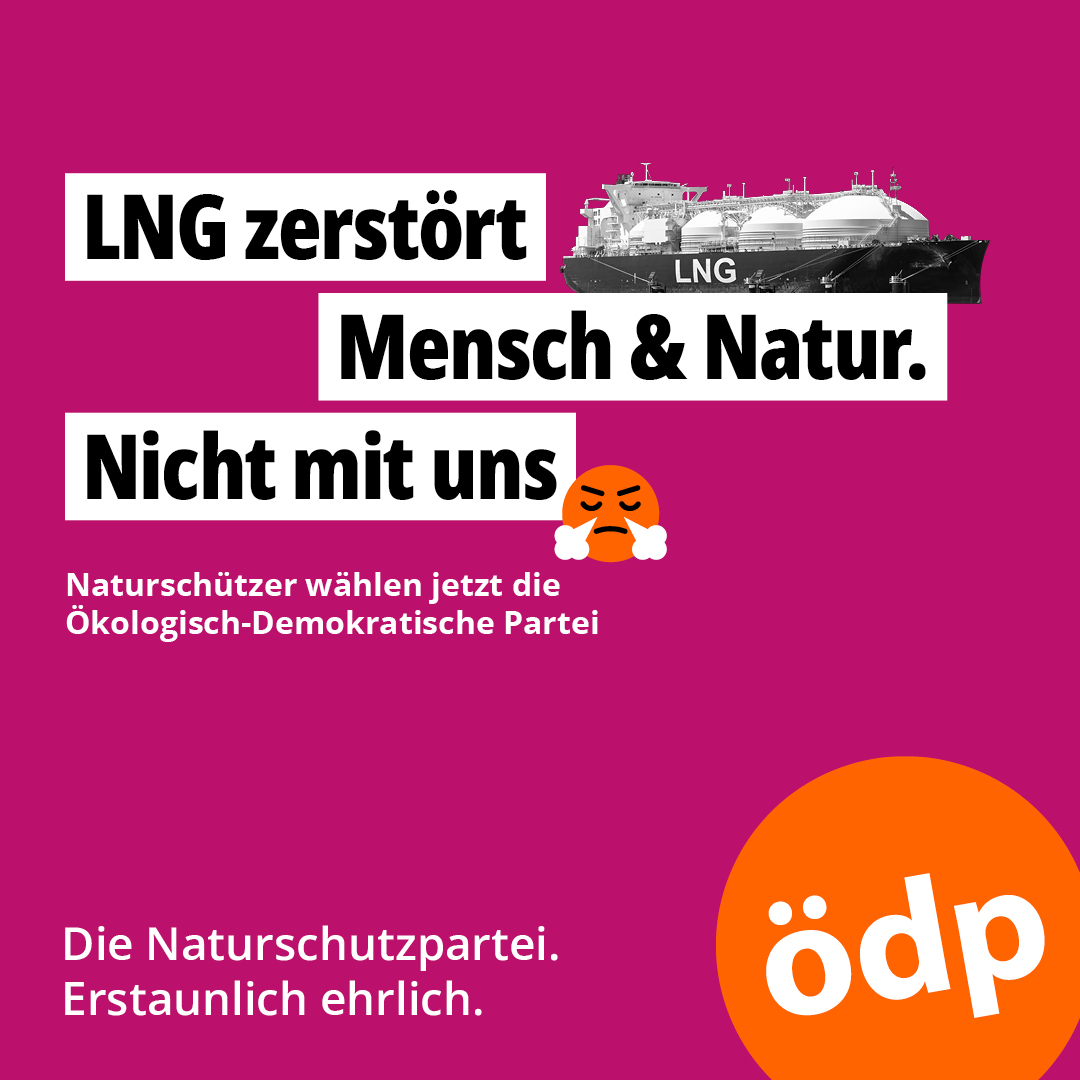 Kein #fracking. Keine Umweltzerstörung in Schutzgebieten der Ostsee. Kein weiterer Ausbau fossiler Infrastruktur! Schließlich hat sich gezeigt, dass die Versorgung mit Erdgas in Deutschland zu keinem Zeitpunkt gefährdet war… #lng