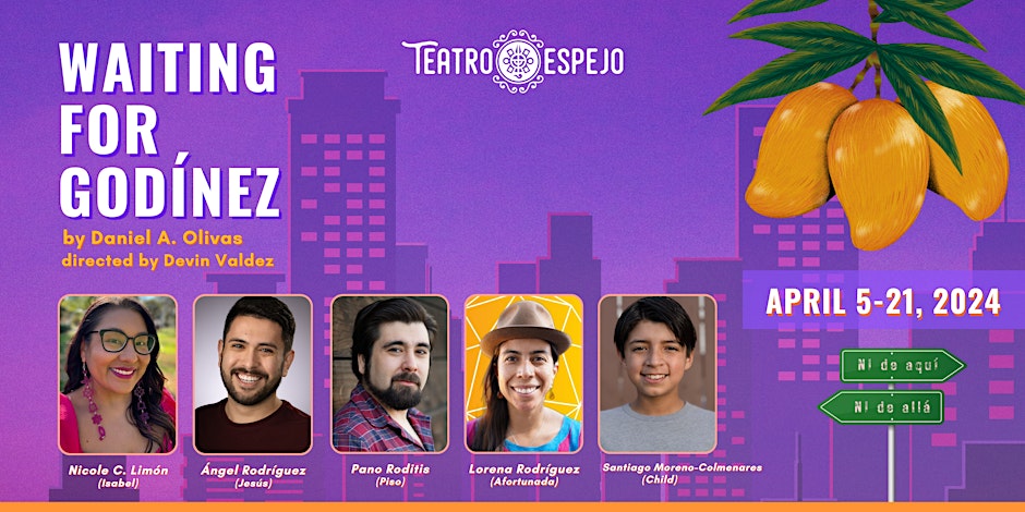 Do yourself a favor and go to see this weekend "Waiting for Godinez", by <a href="/olivasdan/">Daniel A. Olivas</a>. Such a terrific piece of verdad, and the best part a play full of metaphors. Pano Roditis, Angel Rodriguez, Nicole Limón, Lorena Rodriguez y Santiago really gave all on the tablado. 
#sacramento