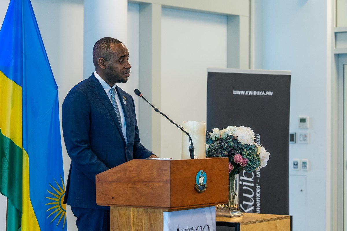 Today, members of the diplomatic corps, government officials, the Rwandan community, and friends of #Rwanda gathered in Auckland, New Zealand, to pay tribute to the victims of the 1994 Genocide against the Tutsi. New Zealand Governor-General, H.E. The Right Honorable Dame Cindy