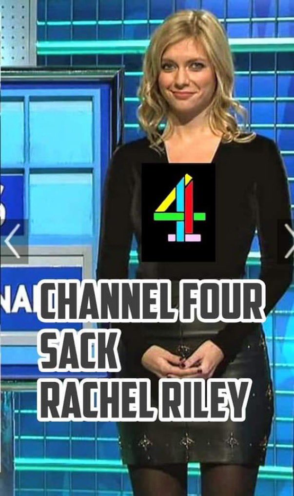 One weeks ago <a href="/RachelRileyRR/">Rachel Riley MBE 💙</a> put out an openly Islamophobic tweet &amp; she STILL hasn’t been given the boot by <a href="/Channel4/">Channel 4</a> <a href="/8Outof10Cats/">8 Out of 10 Cats</a> <a href="/C4Countdown/">COUNTDOWN</a>. 

We are not going away &amp; won’t let this you or Racist Riley forget about this. 

#SackRachelRiley