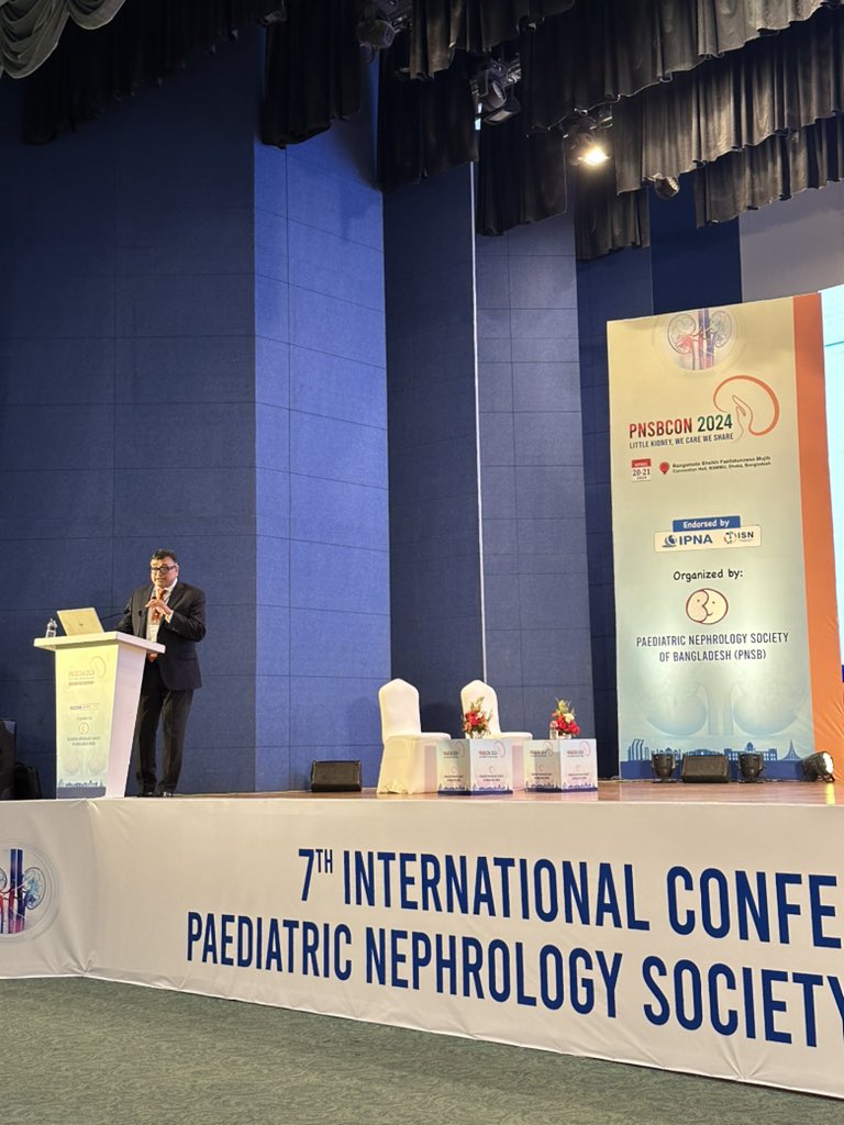 Dr @rupeshrainamd speaking at the 7th National Conference of Pediatric Nephrology Society of Bangladesh on #ADPKD new therapies! @IPNA_PedNeph @ISNeducation @AkronChildrens @asian_PNA