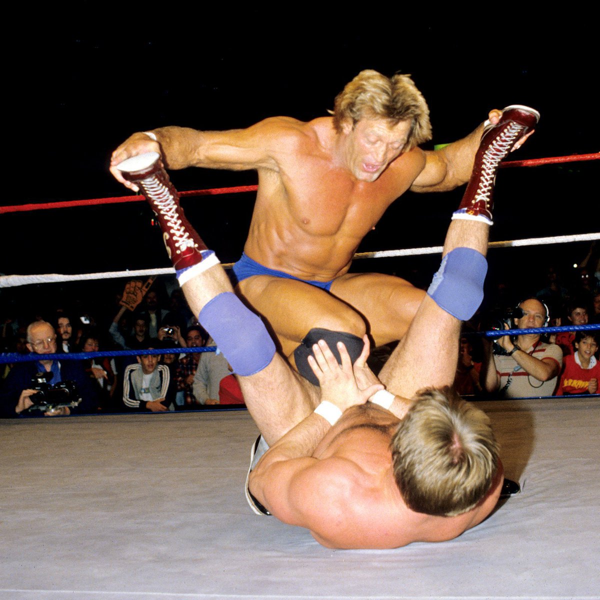 📸 WWF Action Shot! #WWF #WWE #Wrestling #RoddyPiper #PaulOrndorff