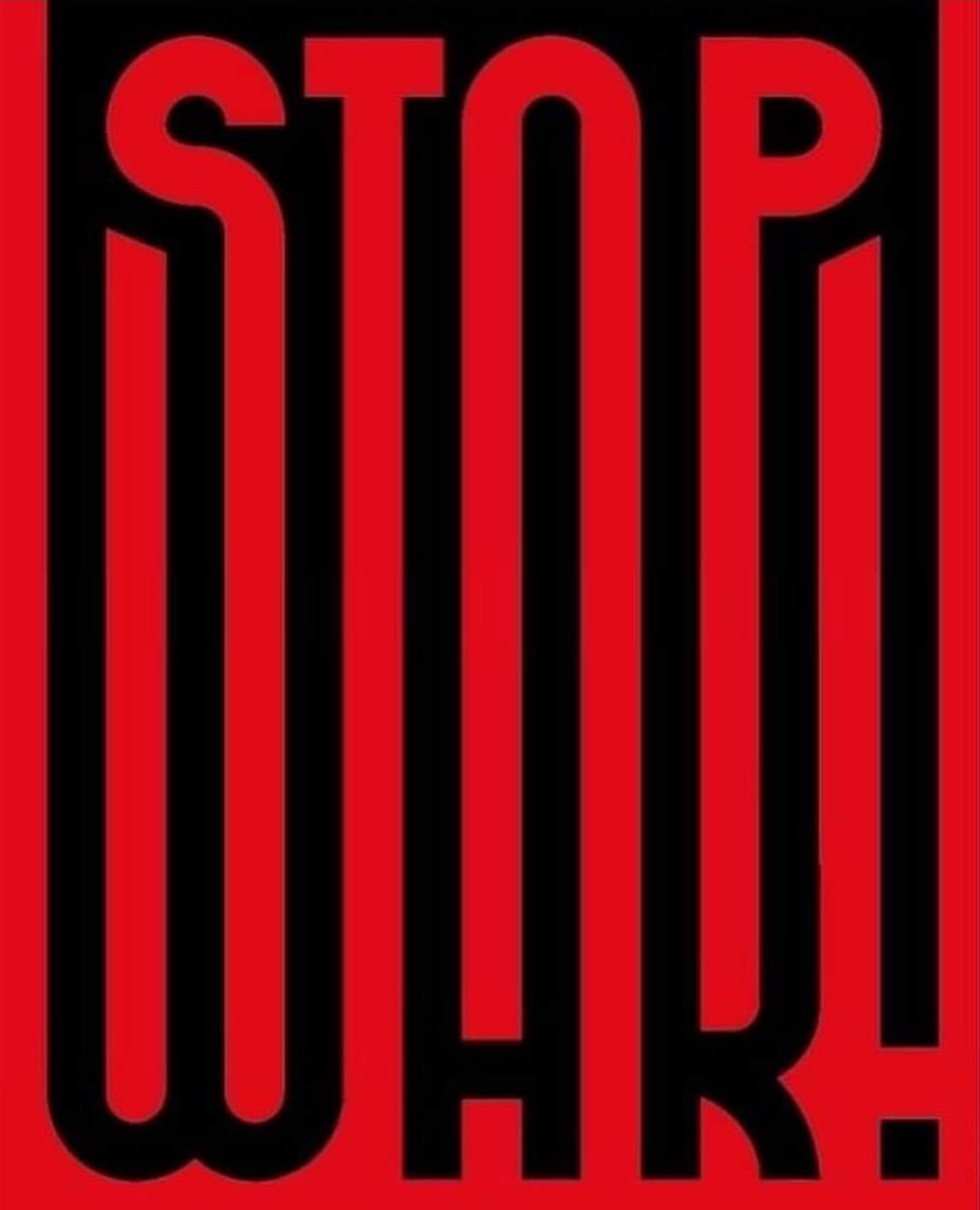 STOP WAR! A thought dominating many minds and artistically expressed by the Polish artist Barbara Galinksa!