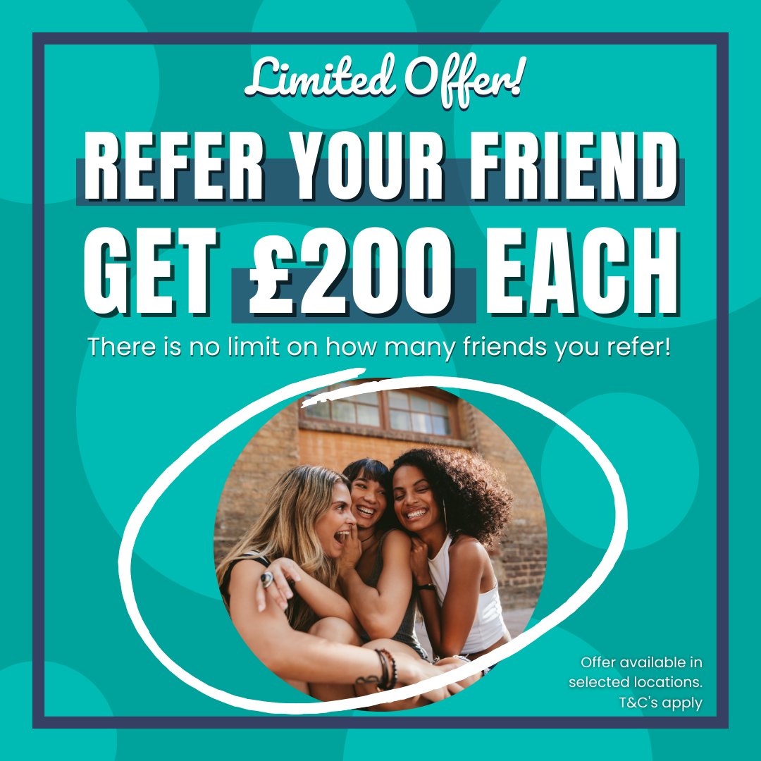 Spread the word and earn some cash! Refer a friend to our accommodation and receive £200 each! It's a win-win situation! 💰🌟 

Terms and conditions apply, head to the link in our bio to complete your referral form today! #StudyInn #Bepartofit #studentaccommodation #university