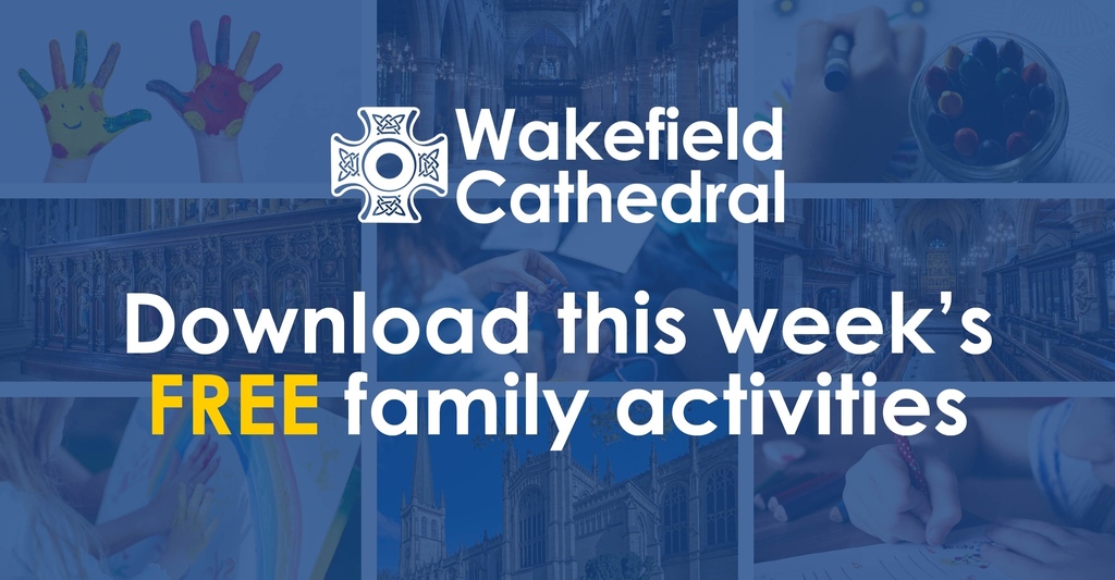 This week is Good Shepherd Sunday. Make yourself a sheep model with the craft which you will find along with an activity sheet on our website wakefieldcathedral.org.uk/for-families