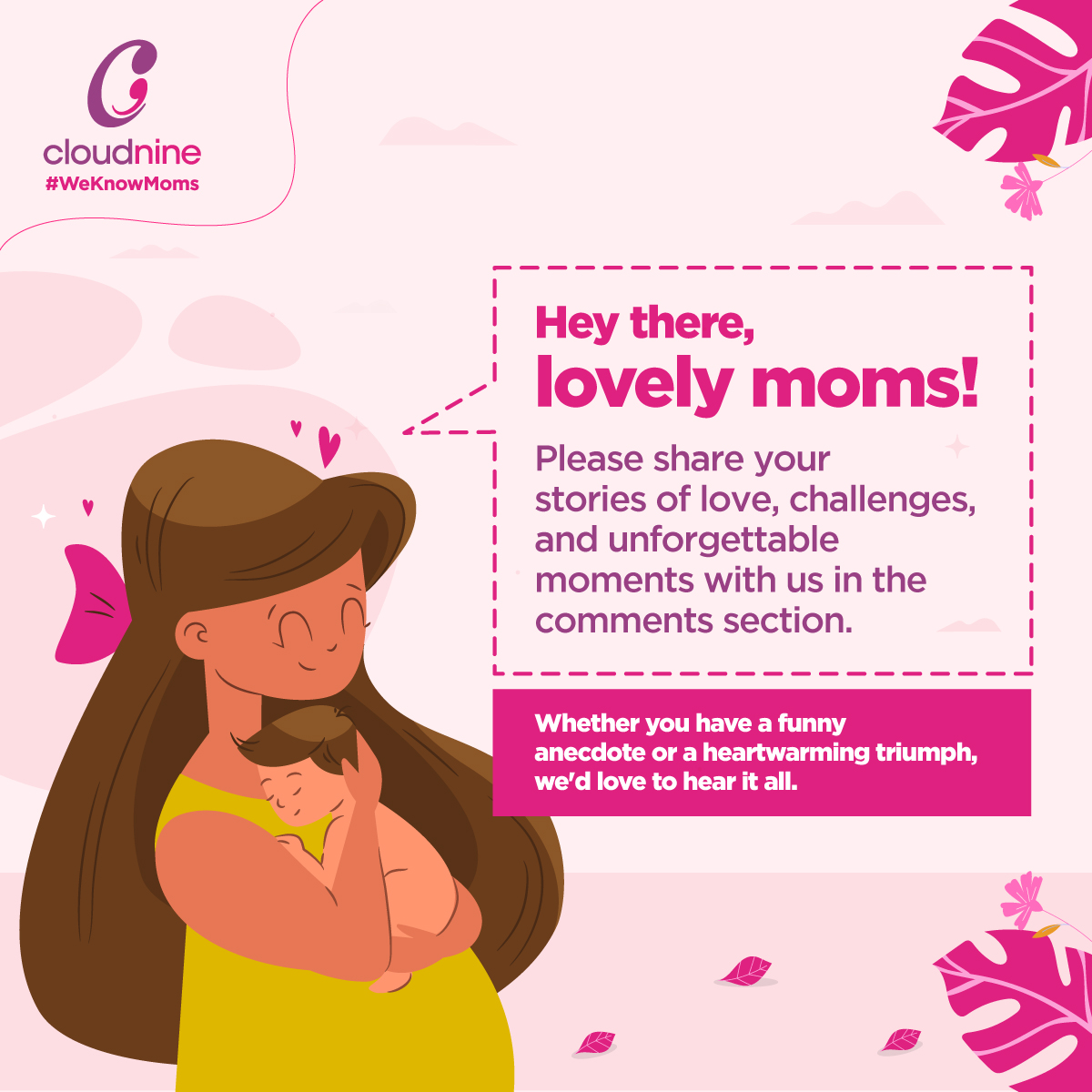 🤰Hey there, beautiful moms! We're excited to hear your stories of love, challenges and unforgettable moments. So, please don't hesitate to share them with us in the comments section below. Whether you have a funny anecdote or a heartwarming triumph, we're all ears.👩‍👧‍👦