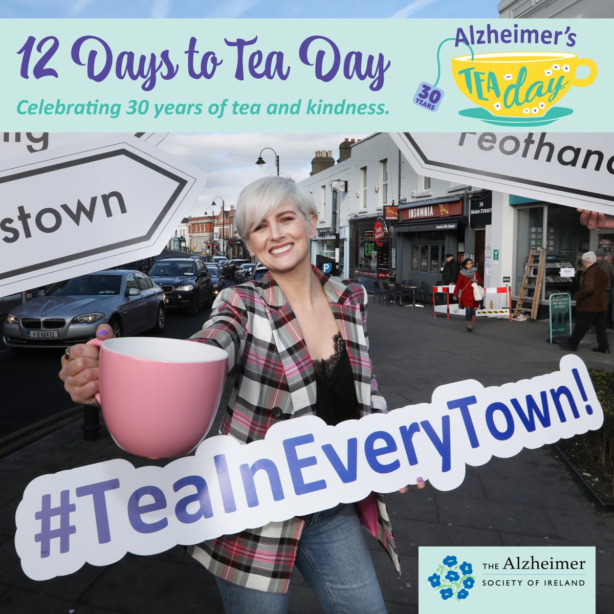 alzheimersocirl's tweet photo. Making sure that there is #TeainEveryTown is a huge part of each yearβs Tea Day. Here is Tea Day ambassador Sinead Kennedy launching the hashtag.
Sign up for #TeaDay2024 now on https://t.co/kWTh9n2Nx6 π
We hope you are all enjoying your cuppas this morning! π΅ https://t.co/LpN3tFQmNJ