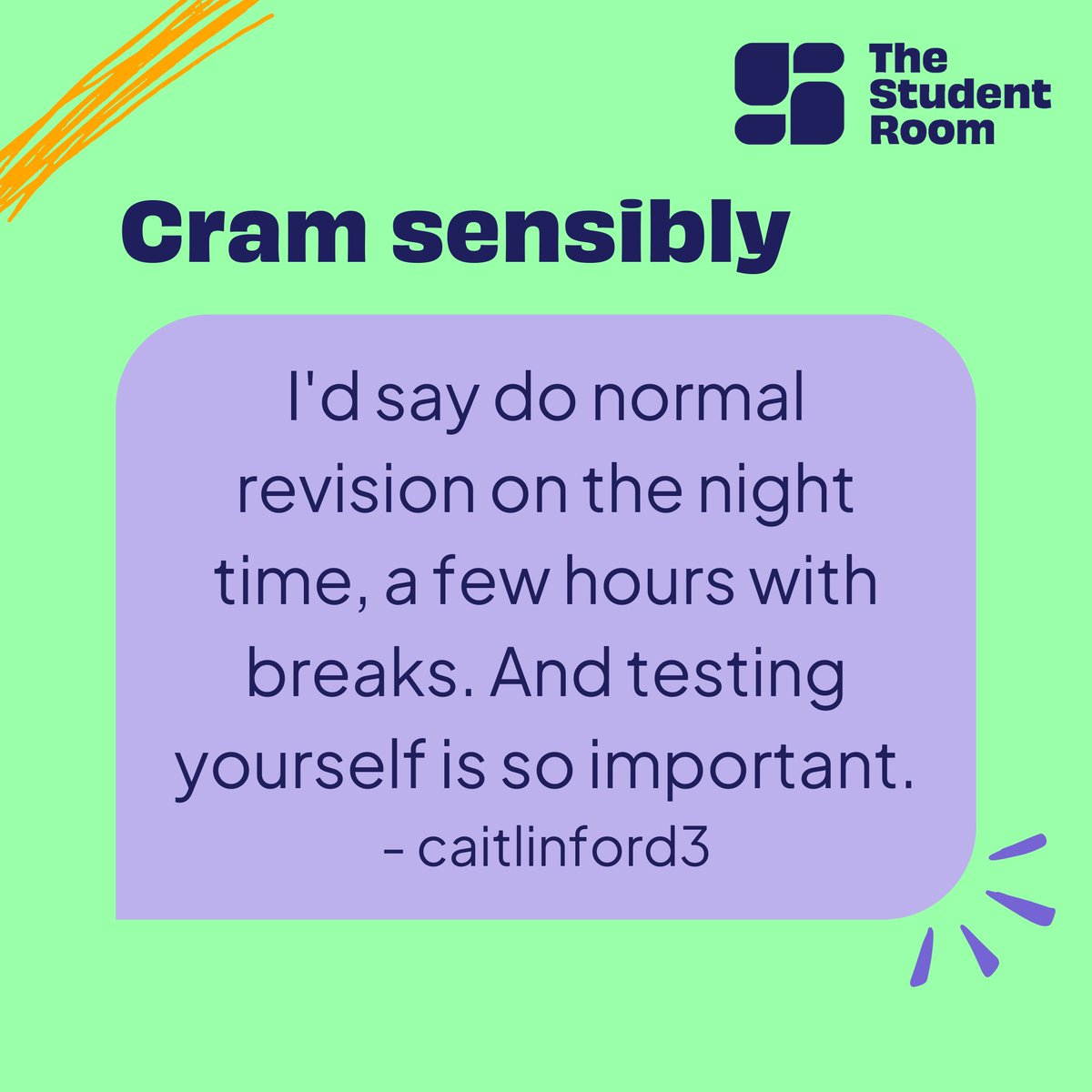 Feeling the pressure as exams approach? 📝😟

Don't worry, we've shared our favourite tips for cramming  for exams 👉 ow.ly/X5bu50RjFMg

#Revision #RevisionTips #Exams #Exams2024 #GCSE #ALevels #StudyTips #Revising #RevisionMethods #ExamStress