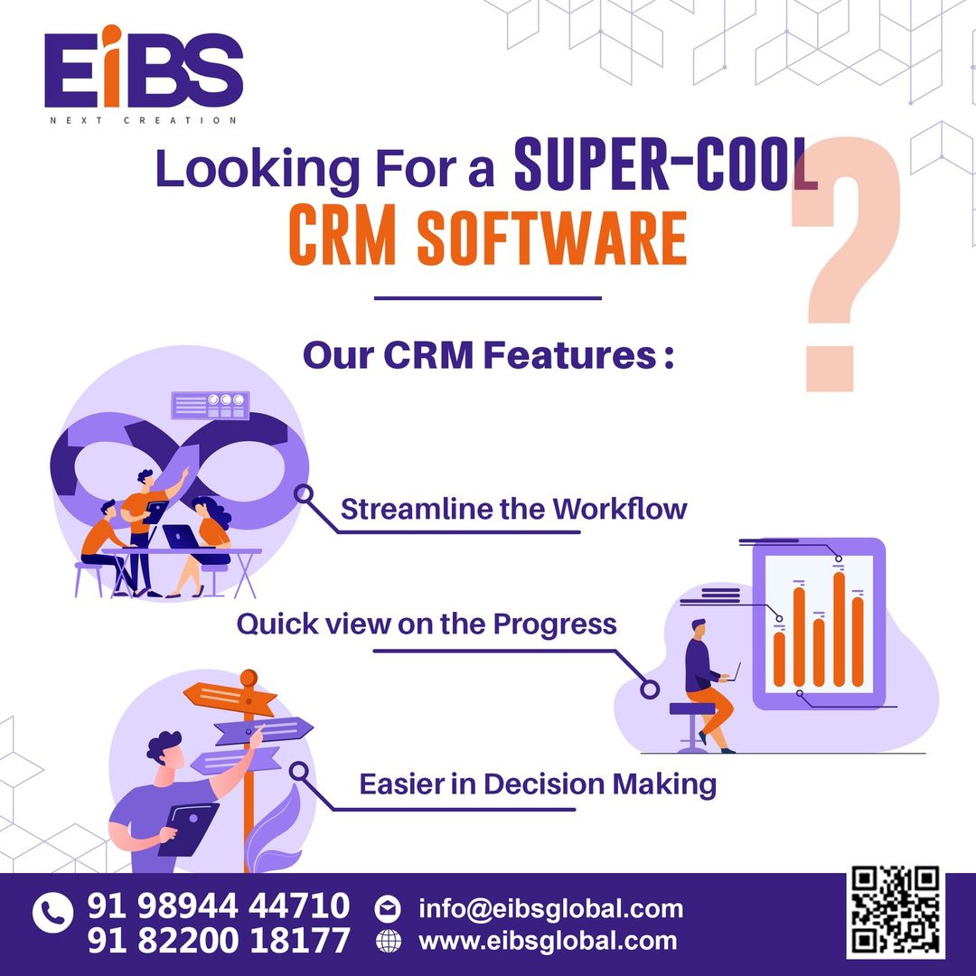 🌟Don't settle for average CRM software. Contact EiBS Global today and take your customer relationships to the next level! 💼

📞☎️ Call us now: 9894444710

#EiBS #eibsglobal  #CRMComparison #crmsoftware #businesslead #crmsolutions #Tirupur #Vellore #Erode