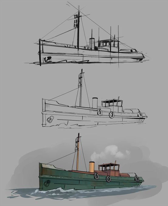 「simple background warship」 illustration images(Latest)