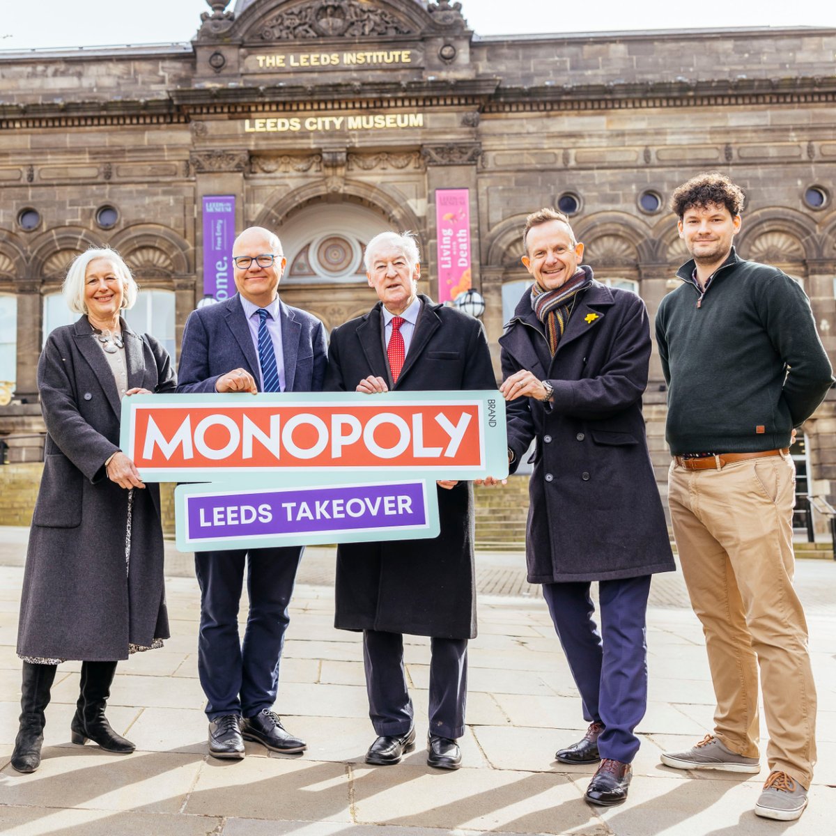 🎲 In just 98 days, Leeds City Centre will be transformed into a giant life-sized MONOPOLY board. Why MONOPOLY? The British version of the game was made in Leeds! Read more about the story and the project 🔗  welcometoleeds.co.uk/article/monopo…