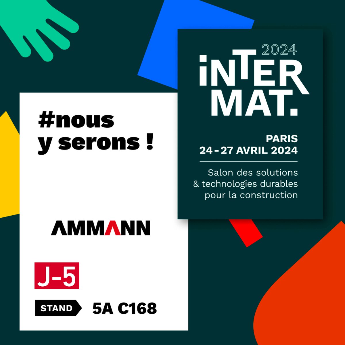Rendez-nous visite à INTERMAT Paris 2024 pour découvrir les derniers matériels électriques d’Ammann, notamment la plaque vibrante hydrostatique eAPH 70/95 et la mini-pelle eAMX 15.

#Sustainability #Technology #ElectricEquipment #NewSolutions #Ammann #Intermat