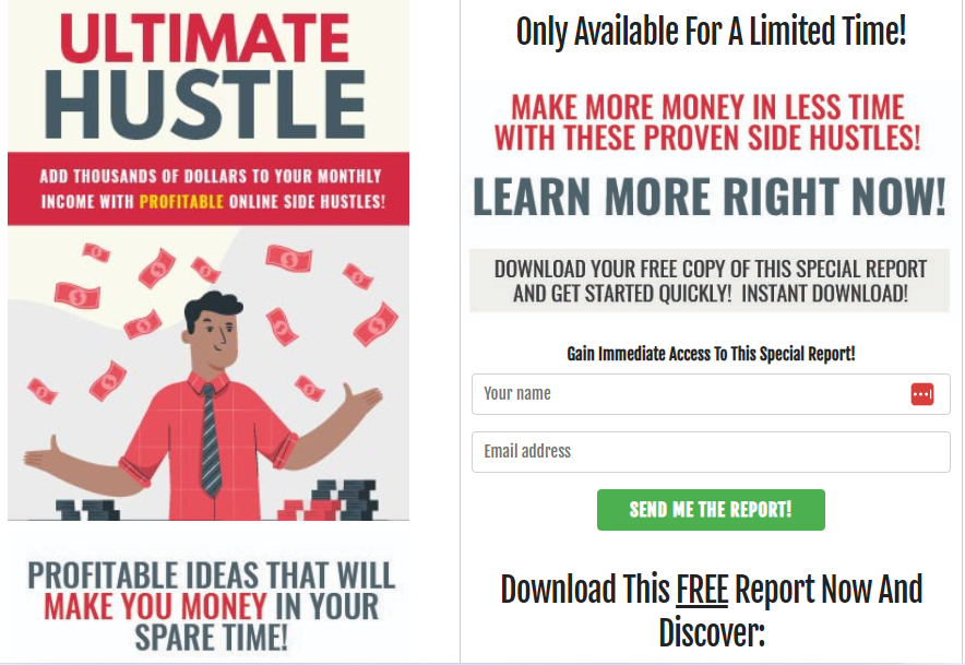 Profitable Ideas to Make Money in Your Spare Time.
Turn your spare time into profit? Discover the best side hustles for you with my special report! Whether you work full-time or not, there's a profitable opportunity👉bit.ly/438AH48

#SideHustles #OnlineIncome