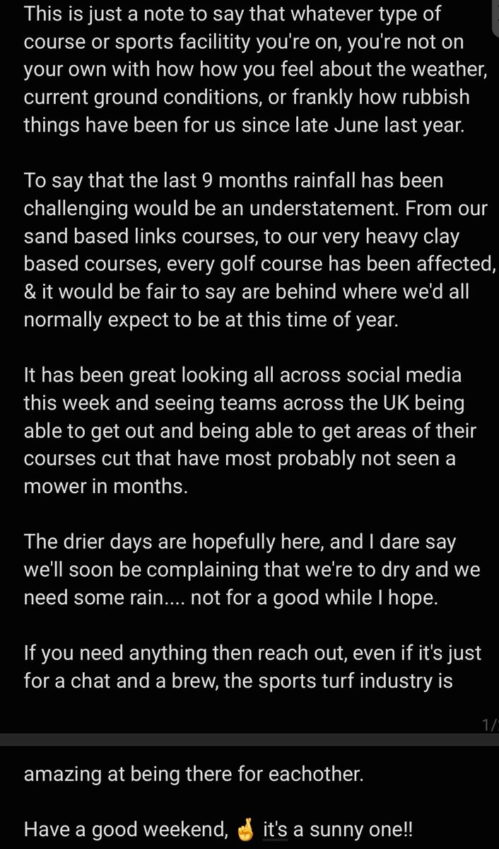 Have a good weekend everyone