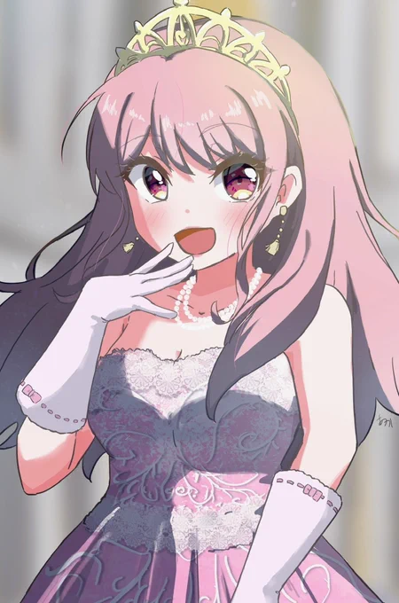 憧れのお姫様 #bandoriart 