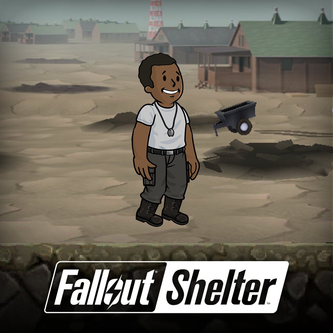 Fallout dizi karakterleri, Fallout Shelter (mobil) oyununa eklendi.